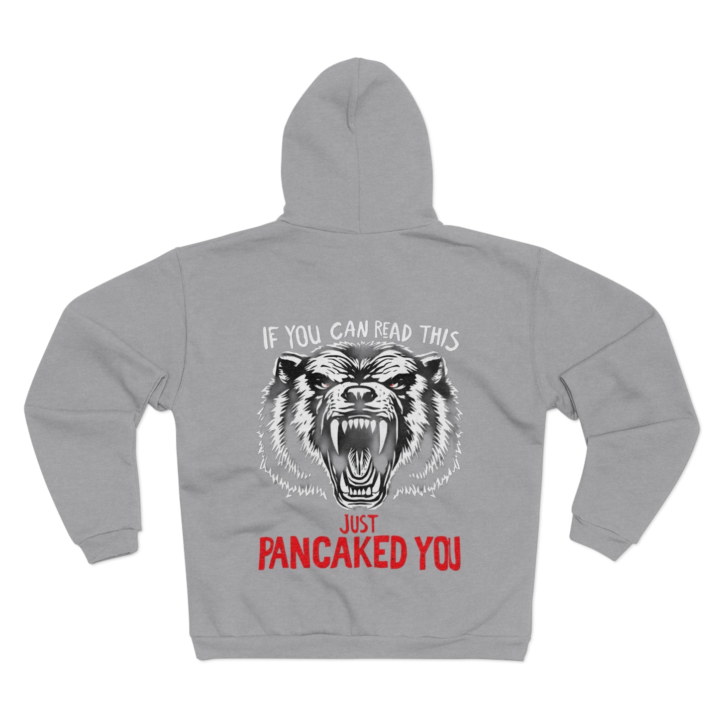 Unisex Zip Hoodie PANCAKED