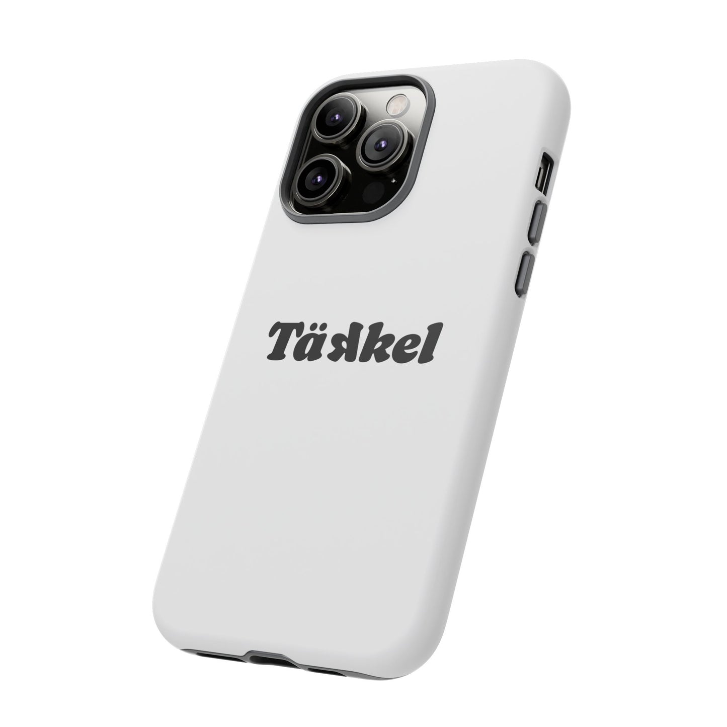 TÄKKEL Classic Hard Case Weiß iPhone