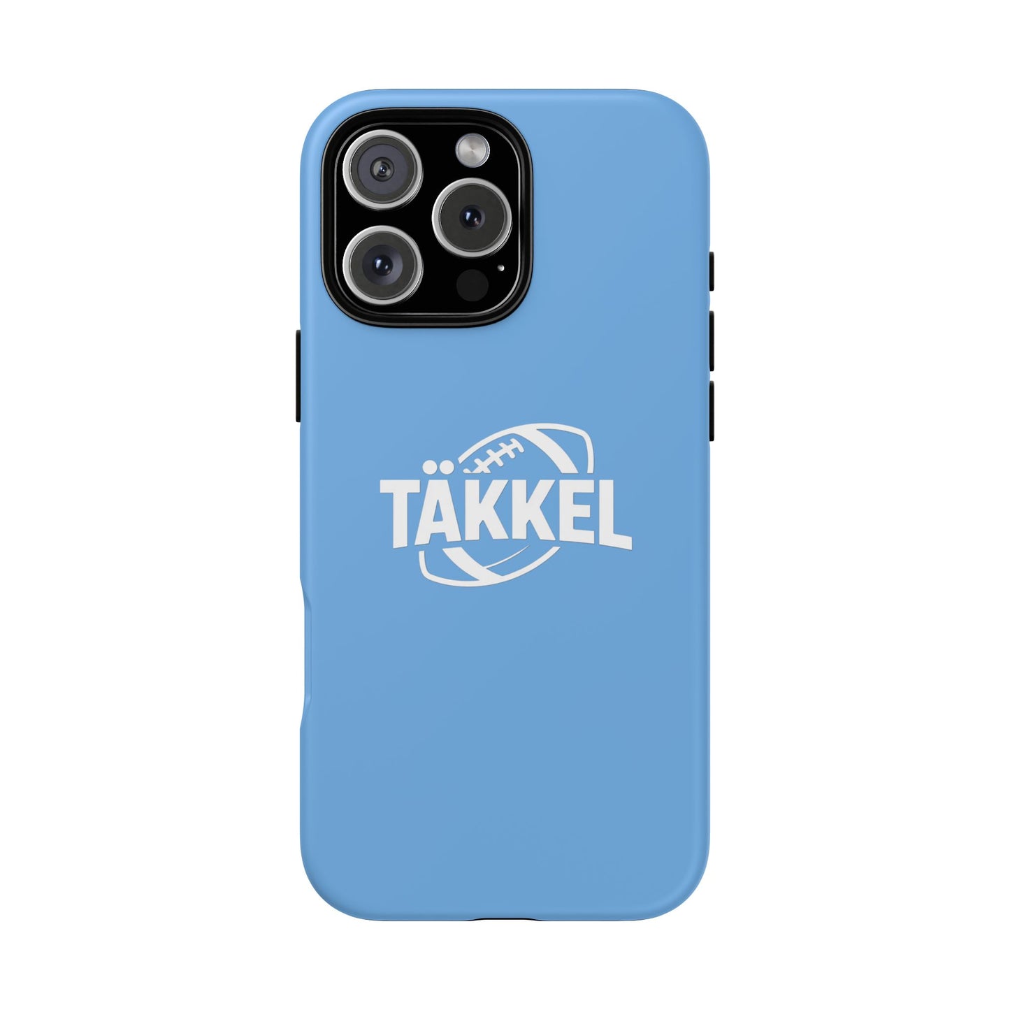TÄKKEL FOOTBALL Hard Case Babyblau iPhone