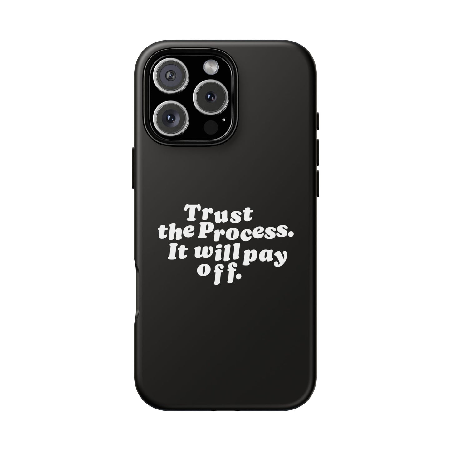 Trust harder Hard Case Schwarz iPhone