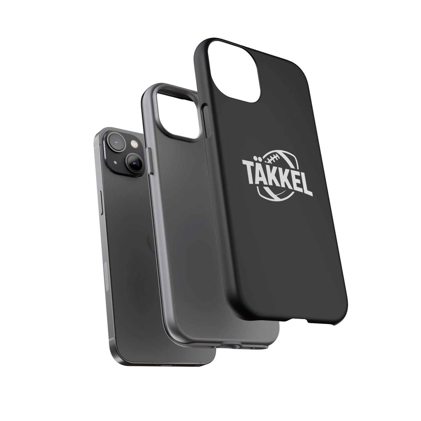 TÄKKEL FOOTBALL Hard Case Schwarz iPhone