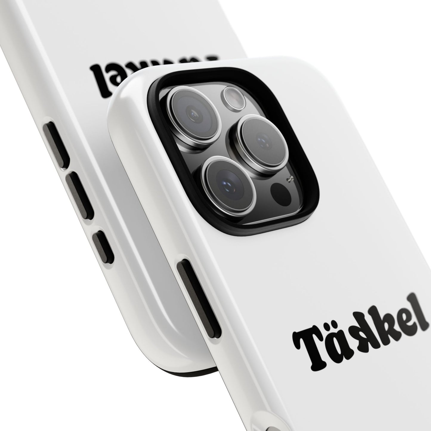 TÄKKEL Classic Hard Case Weiß iPhone