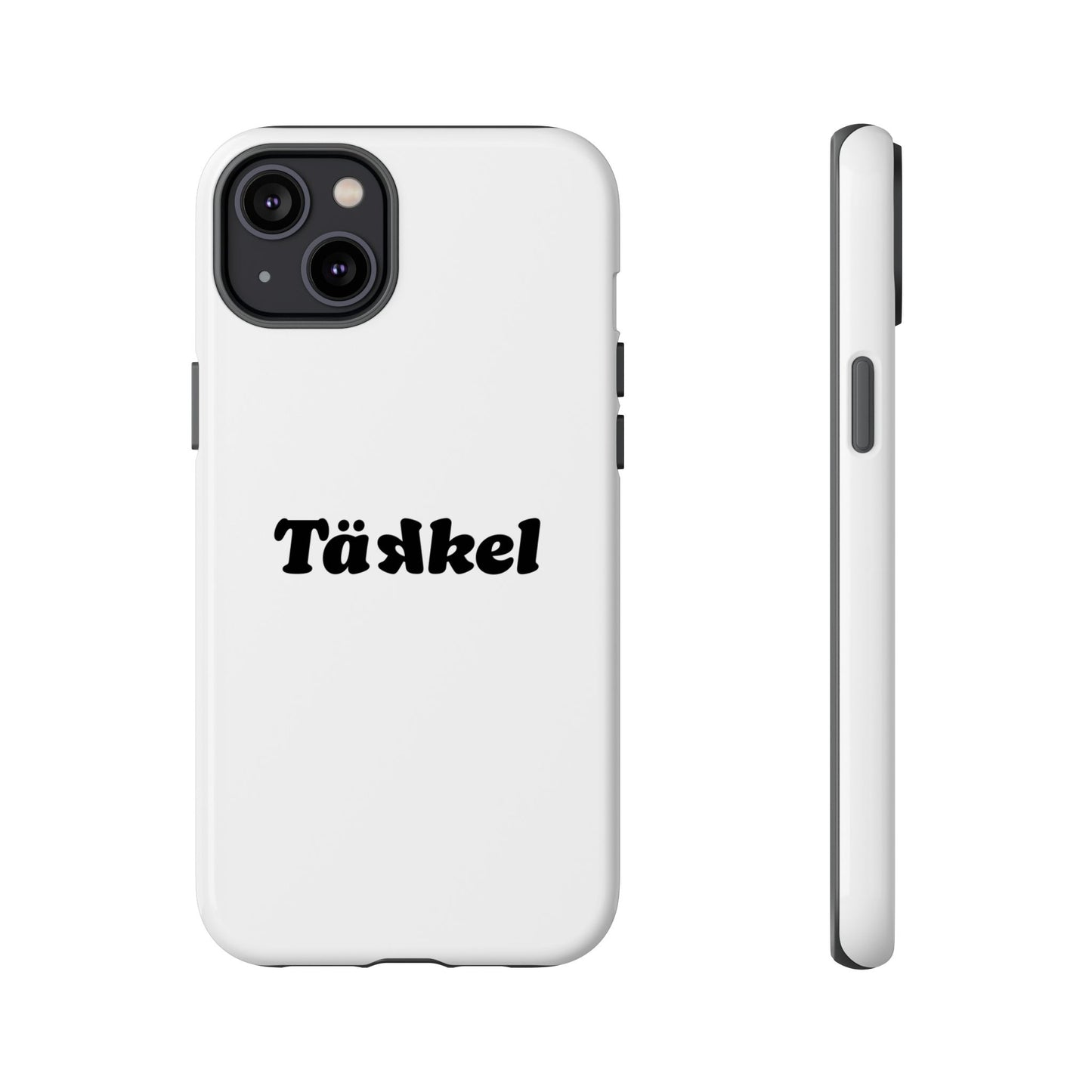 TÄKKEL Classic Hard Case Weiß iPhone