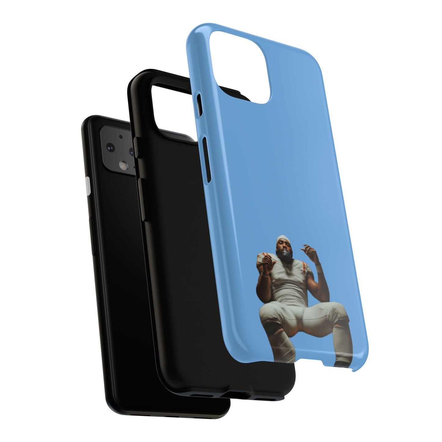 Smoke Hard Case Babyblau Google Pixel