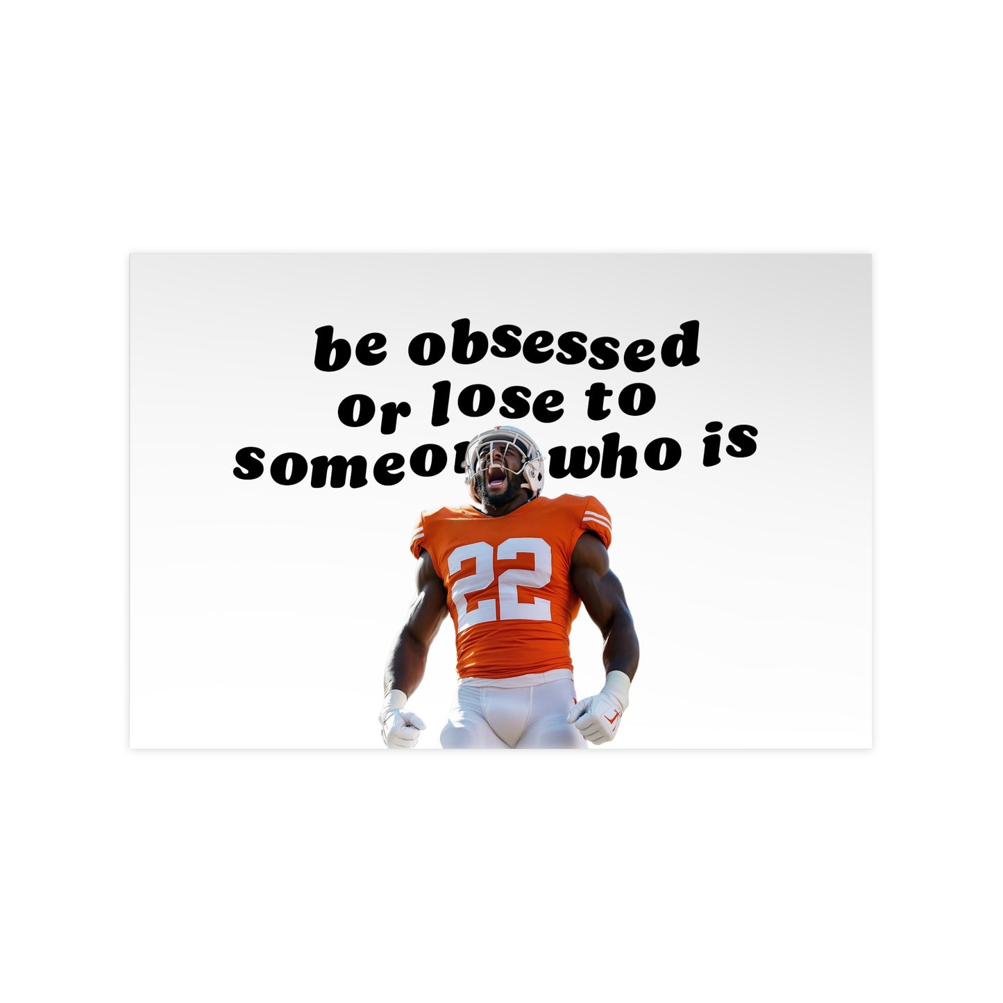 TÄKKEL Poster - Obsessed with the love (football)