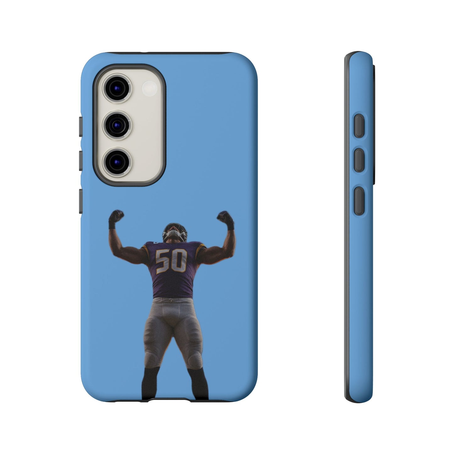 Defeating Hard Case Babyblau Samsung