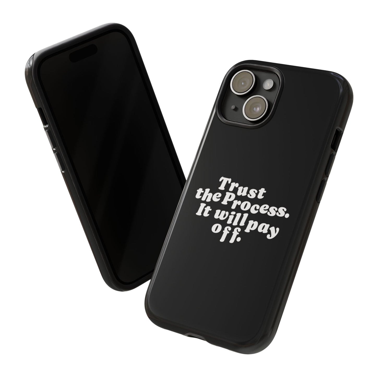 Trust harder Hard Case Schwarz iPhone