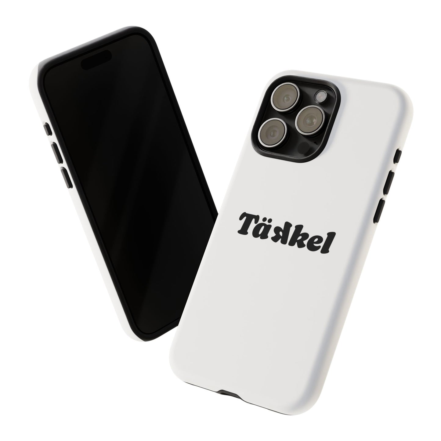 TÄKKEL Classic Hard Case Weiß iPhone
