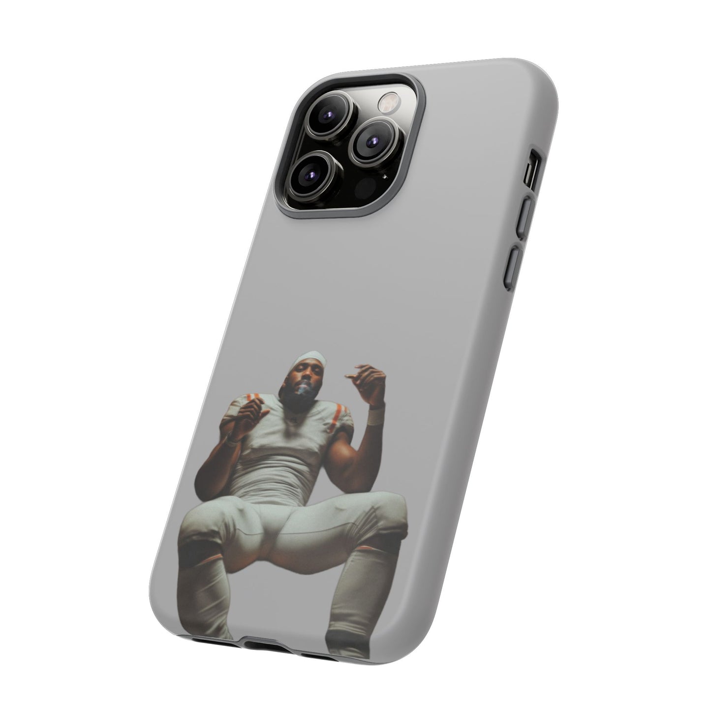 Who´s gonna smoke Hard Case Grau iPhone