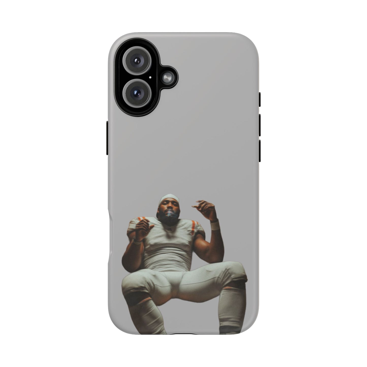 Who´s gonna smoke Hard Case Grau iPhone