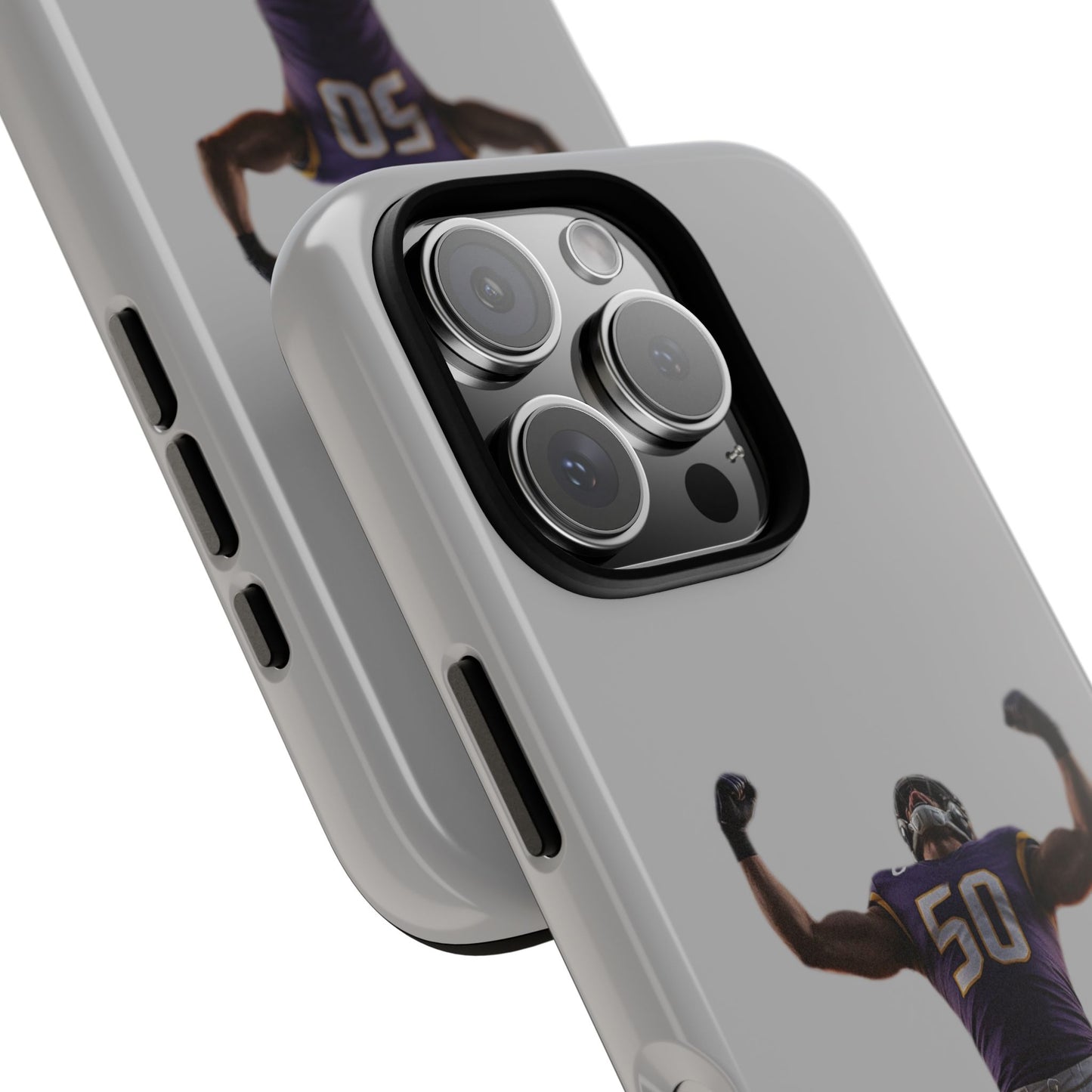 Never Enough Hard Case Grau iPhone