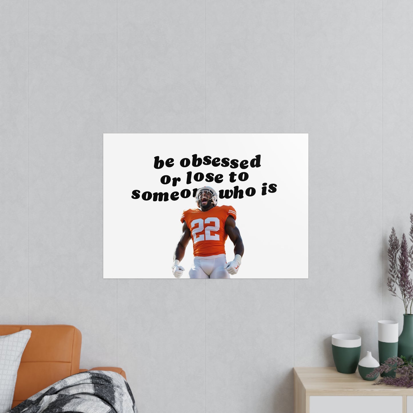 TÄKKEL Poster - Obsessed with the love (football)