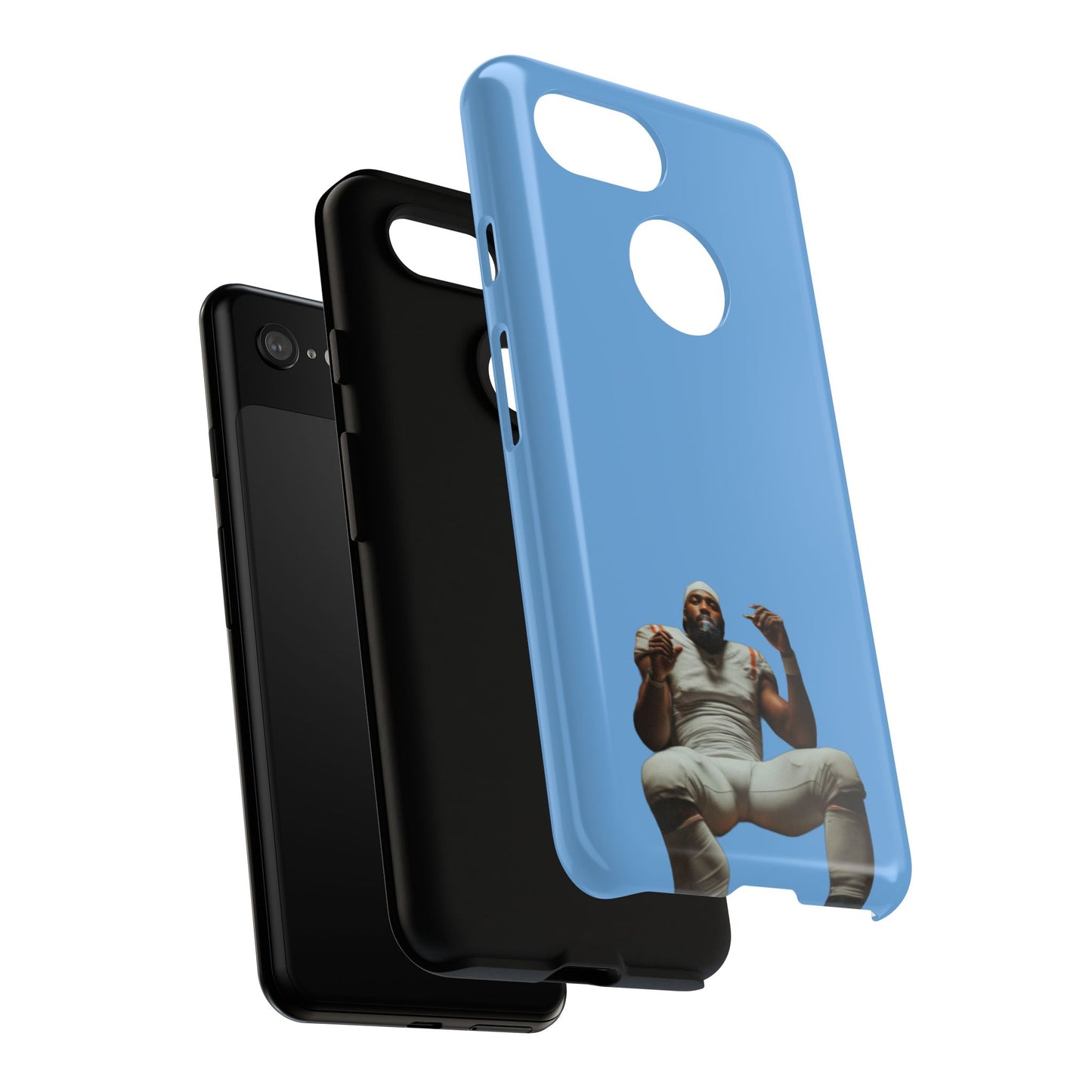 Smoke Hard Case Babyblau Google Pixel