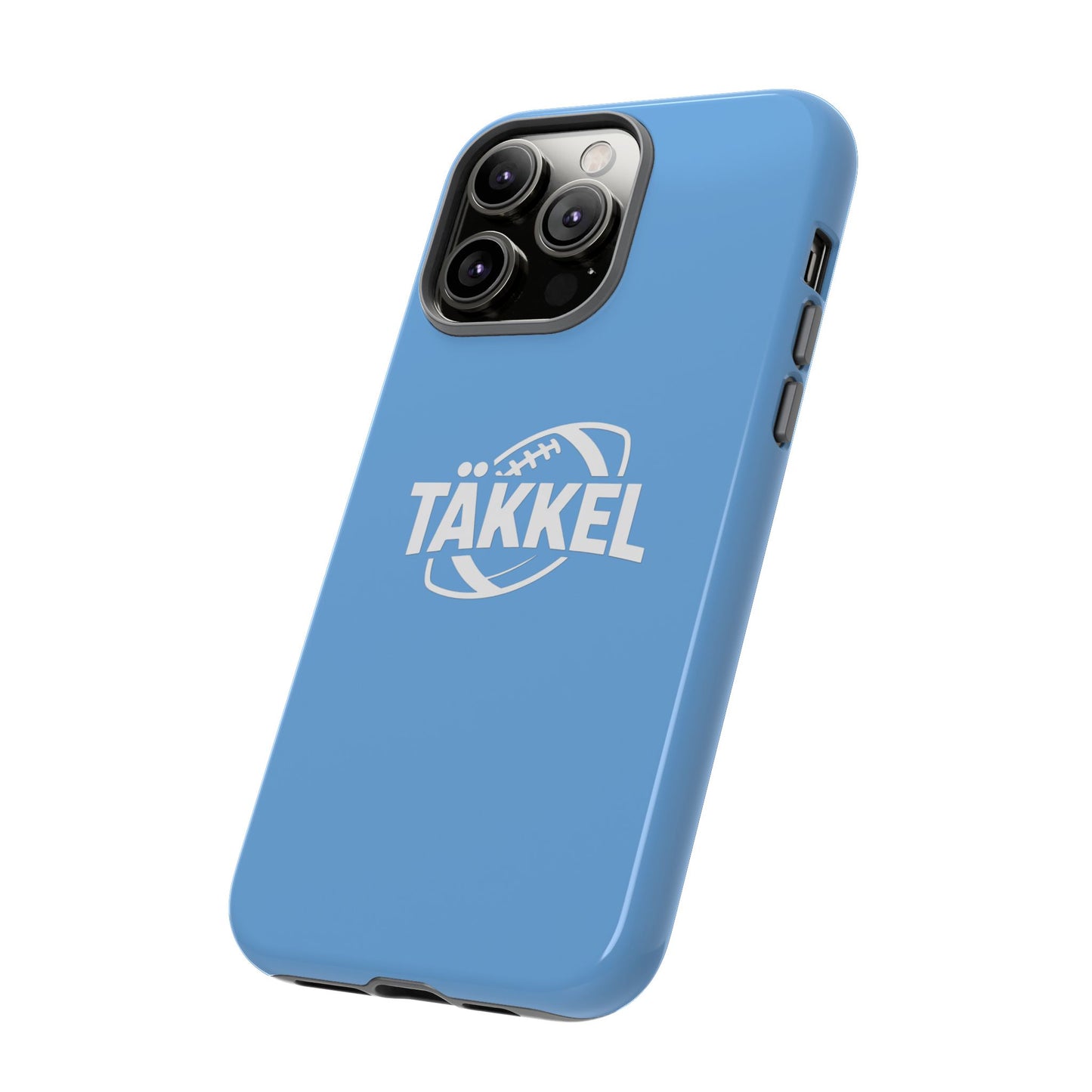 TÄKKEL FOOTBALL Hard Case Babyblau iPhone
