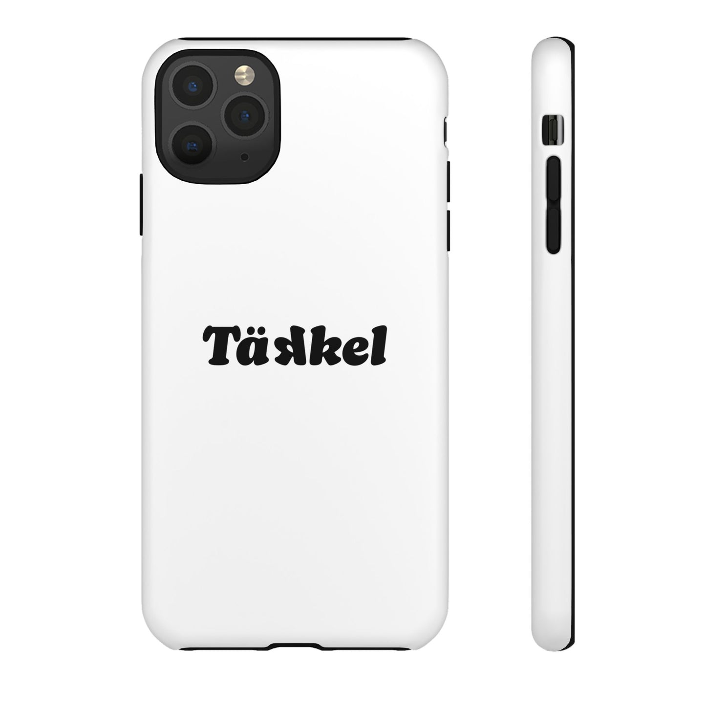 TÄKKEL Classic Hard Case Weiß iPhone