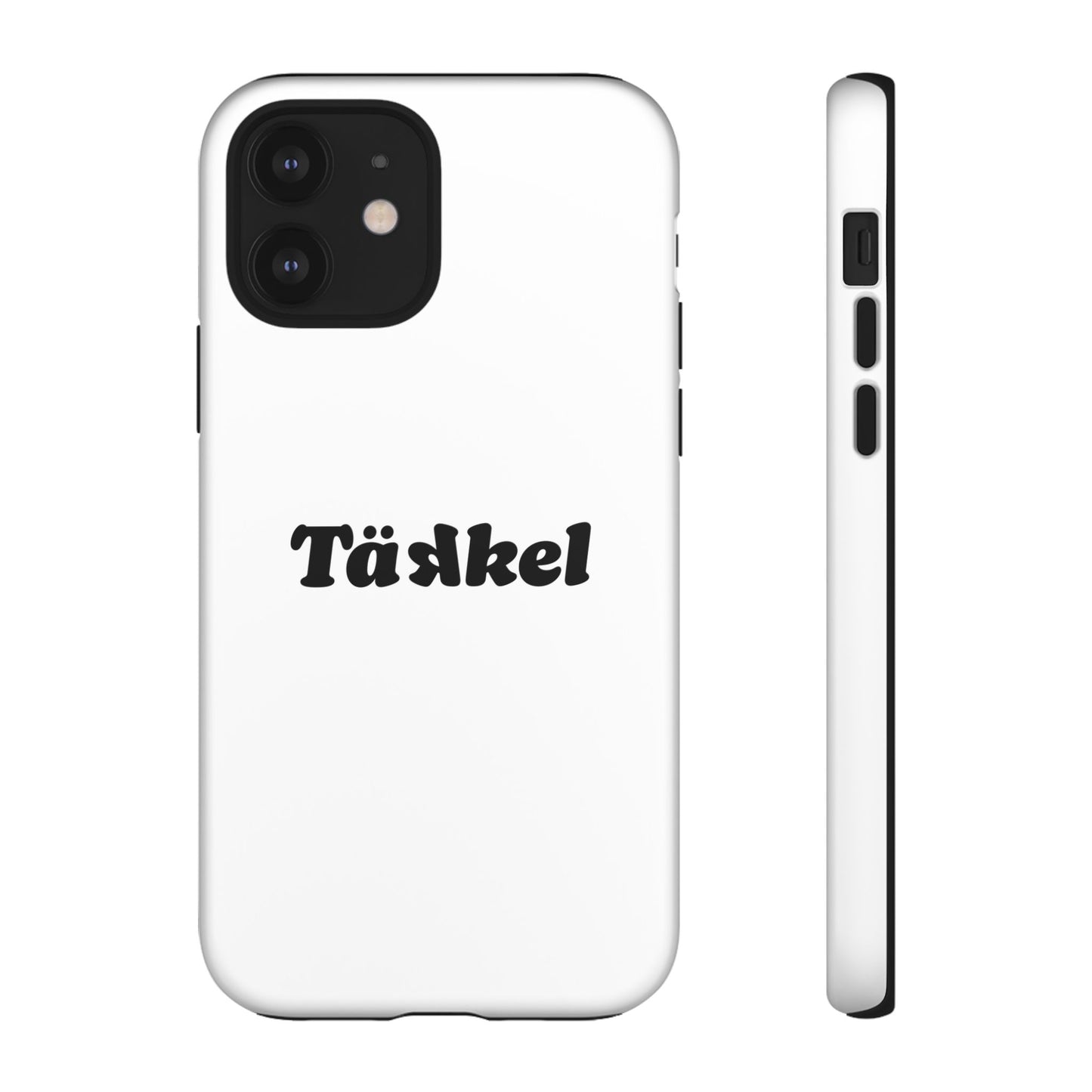 TÄKKEL Classic Hard Case Weiß iPhone