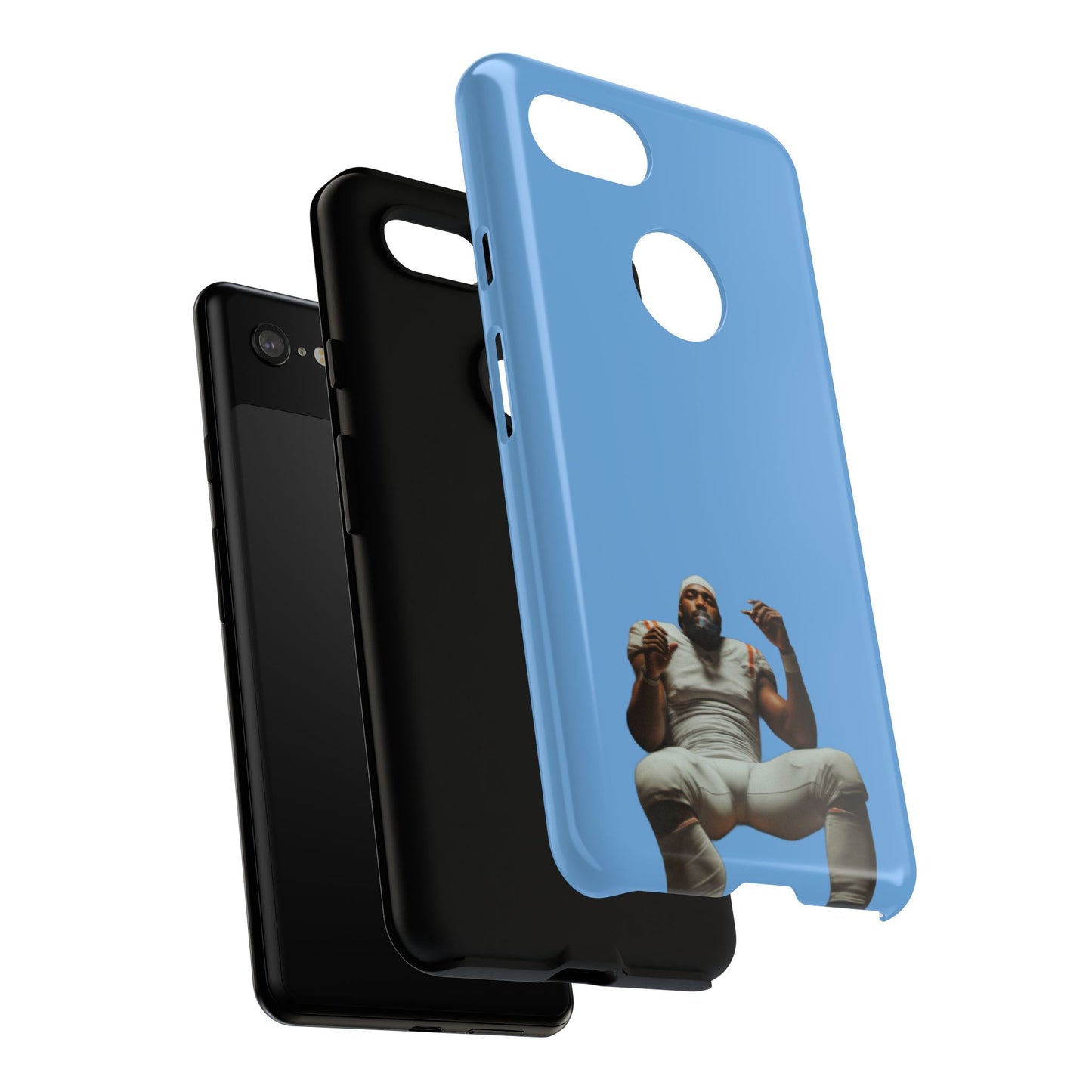 Smoke Hard Case Babyblau Google Pixel