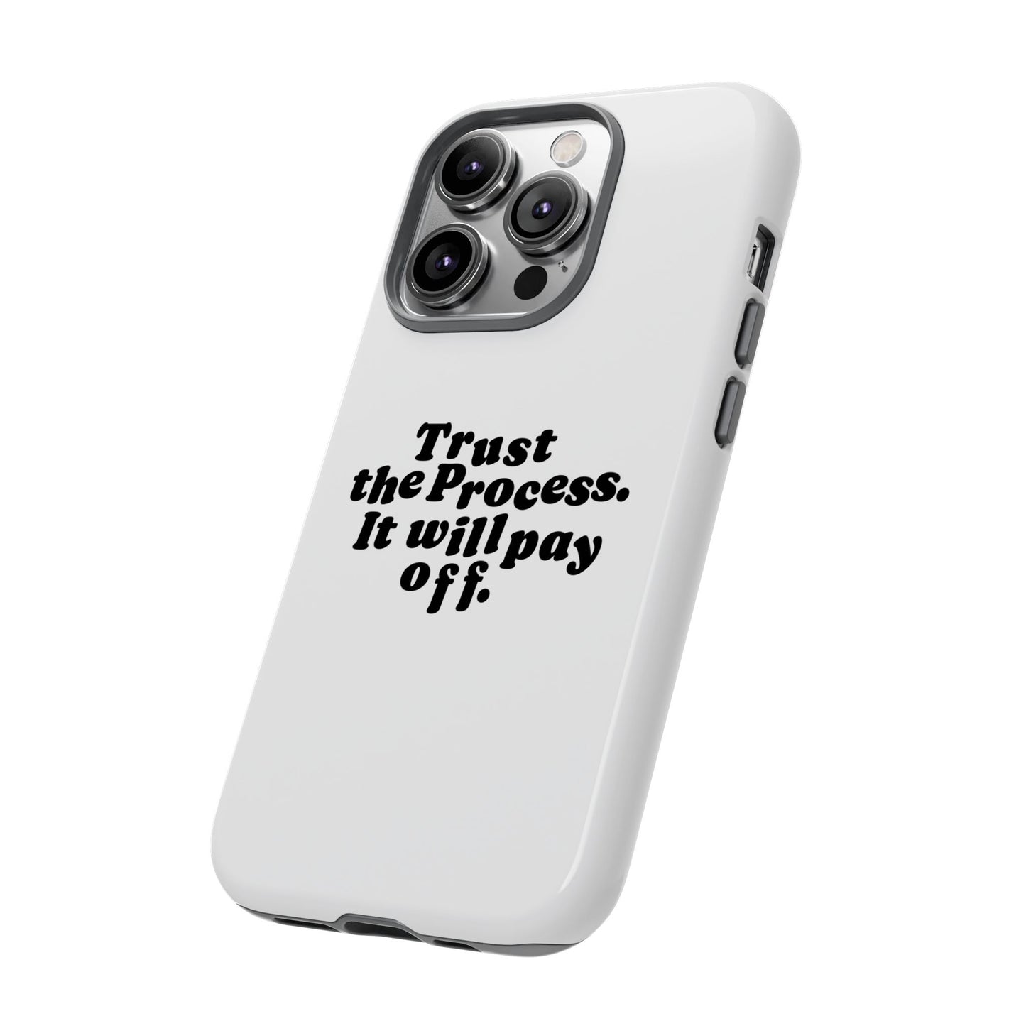 Trust harder Hard Case Weiß iPhone