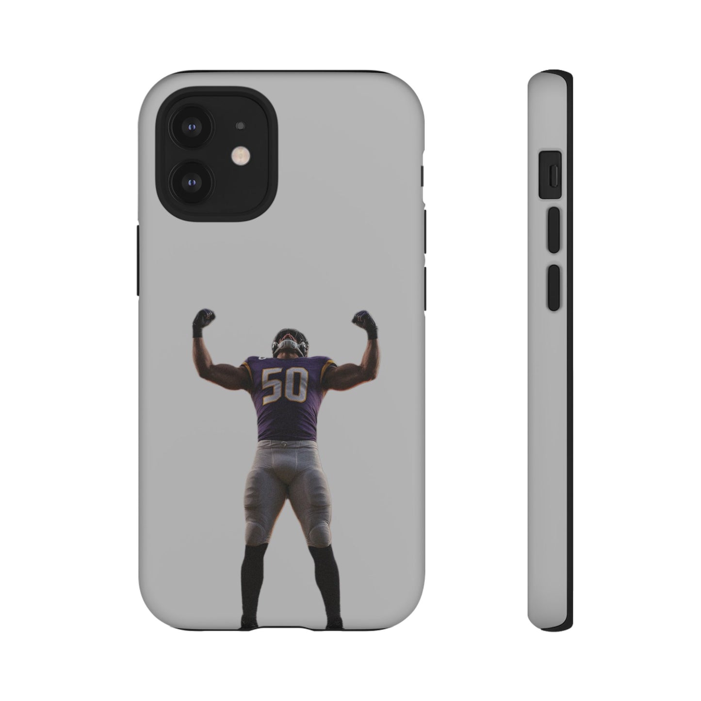 Never Enough Hard Case Grau iPhone