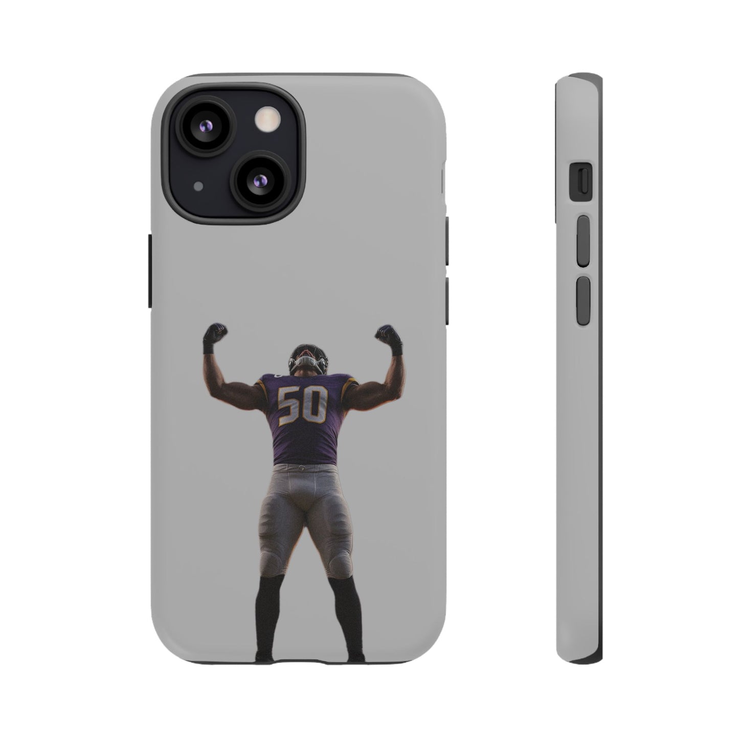 Never Enough Hard Case Grau iPhone