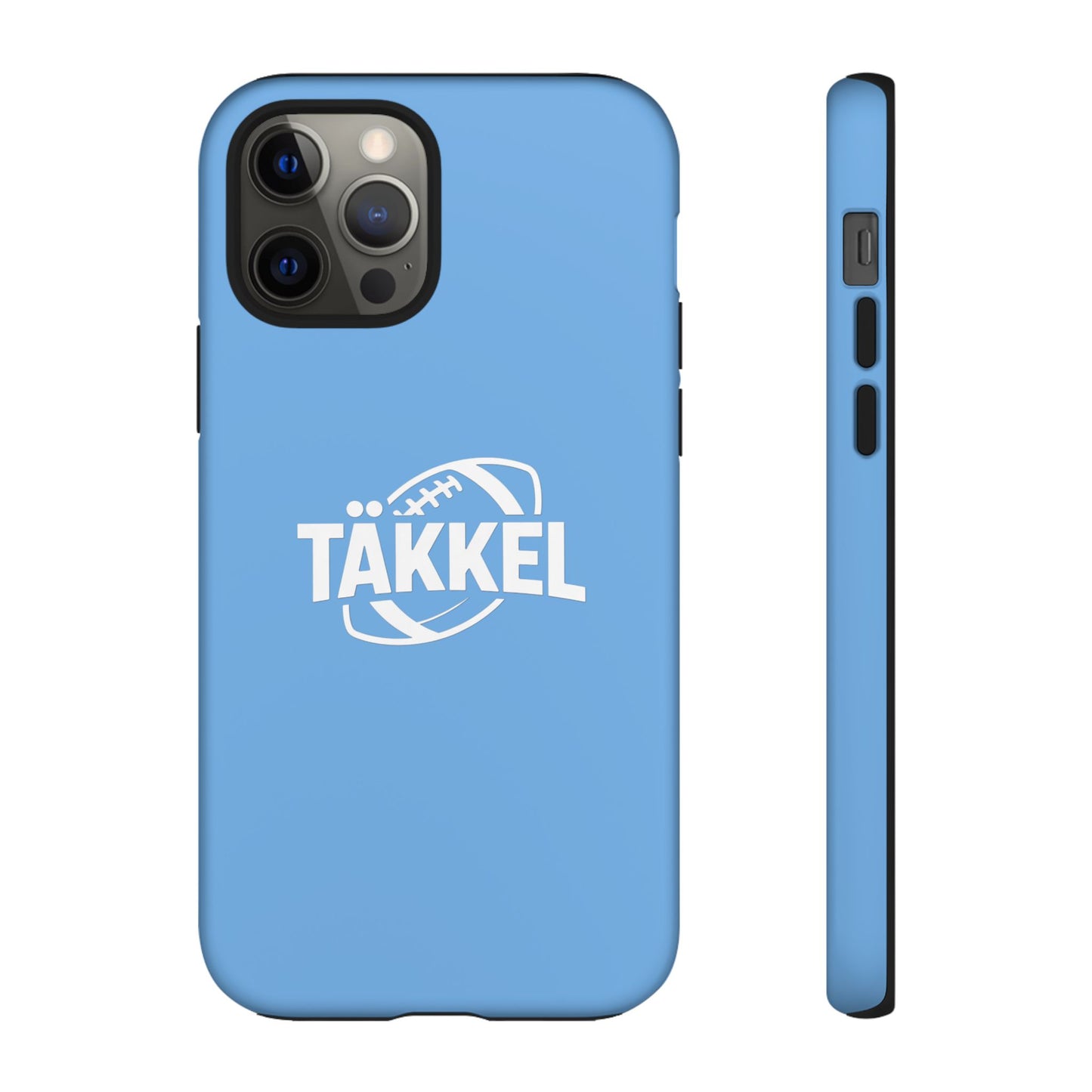 TÄKKEL FOOTBALL Hard Case Babyblau iPhone