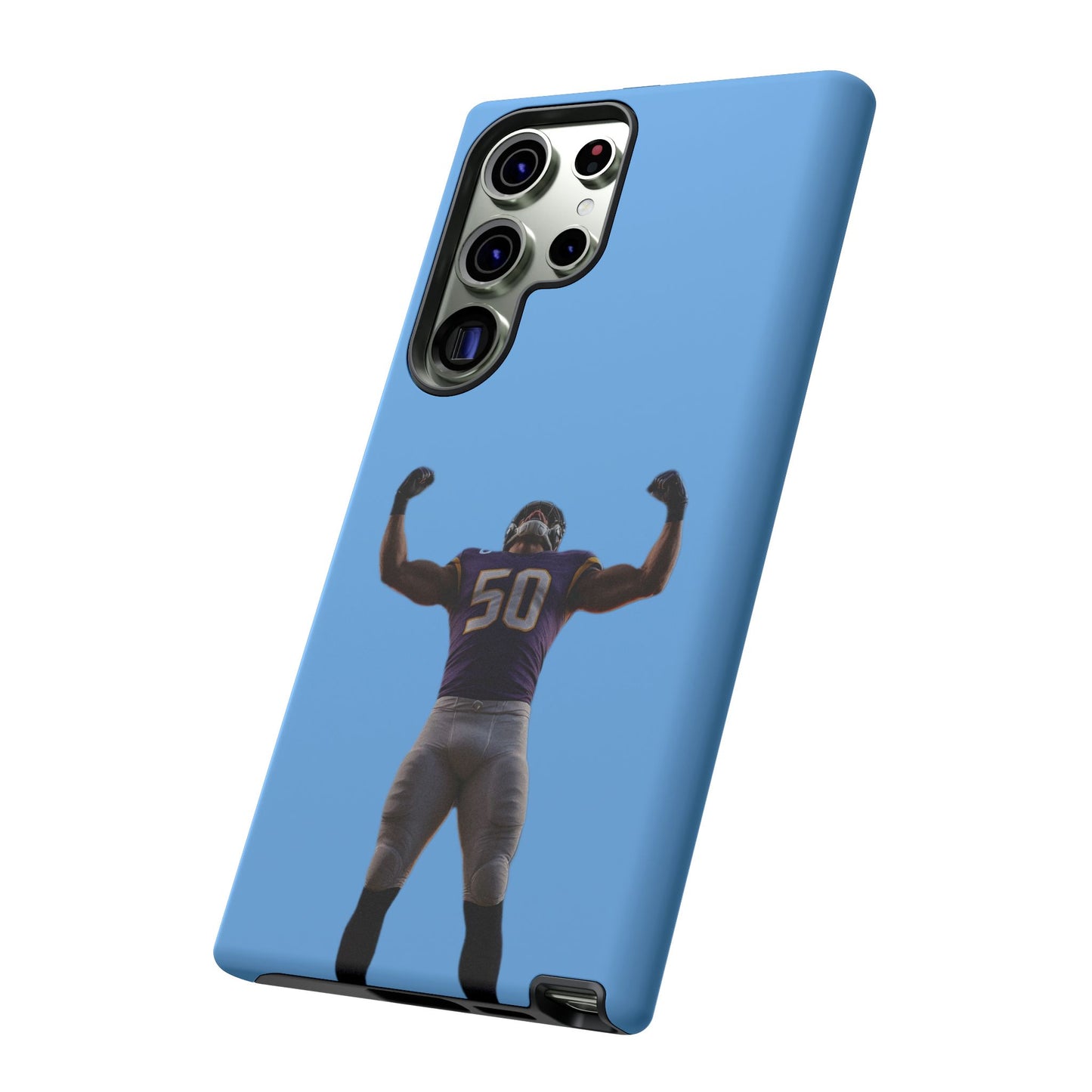 Defeating Hard Case Babyblau Samsung