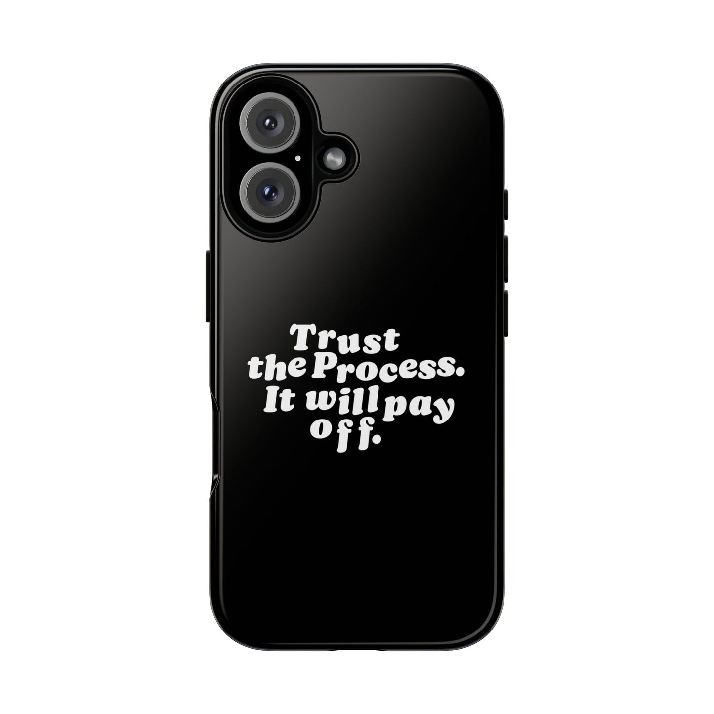 Trust harder Hard Case Schwarz iPhone