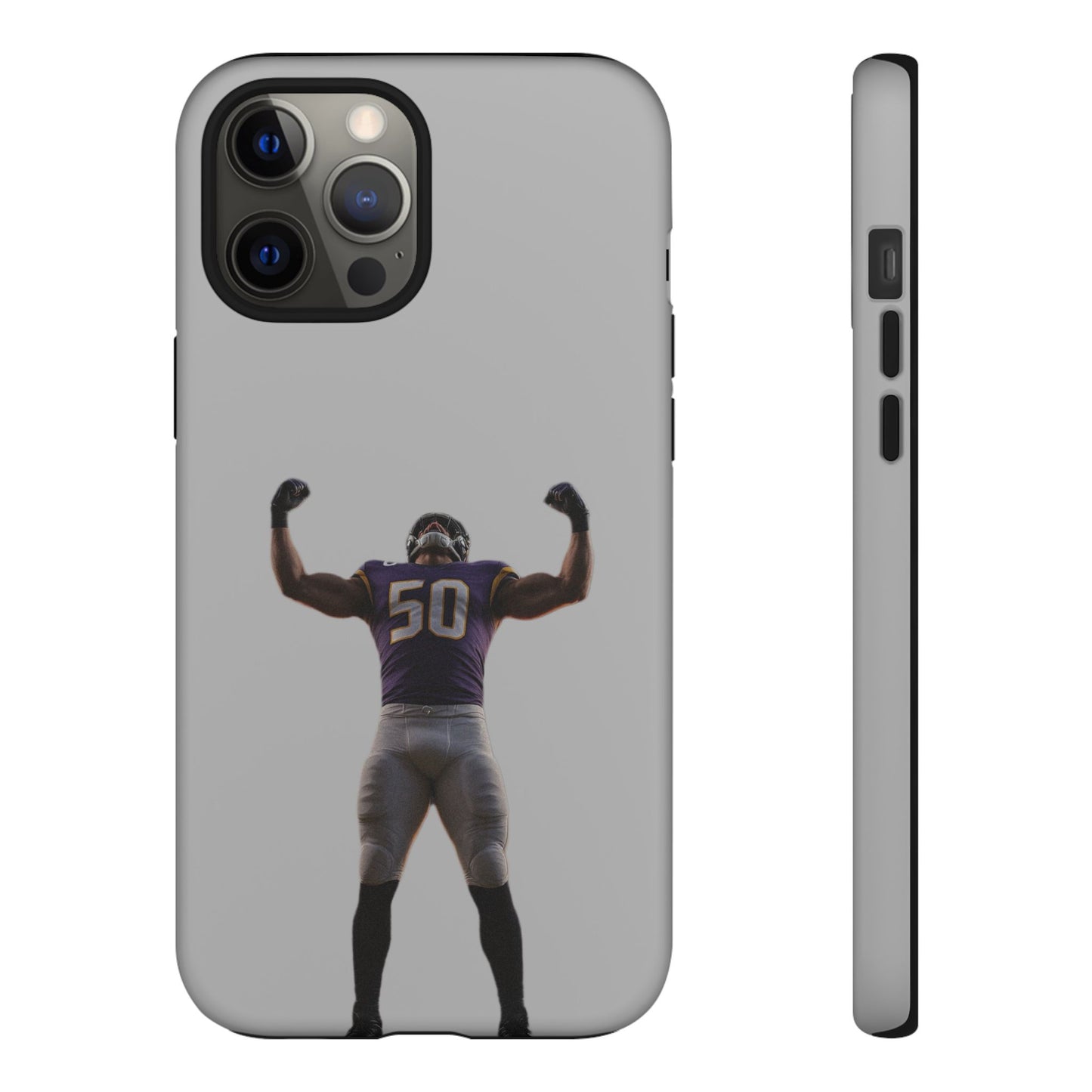 Never Enough Hard Case Grau iPhone