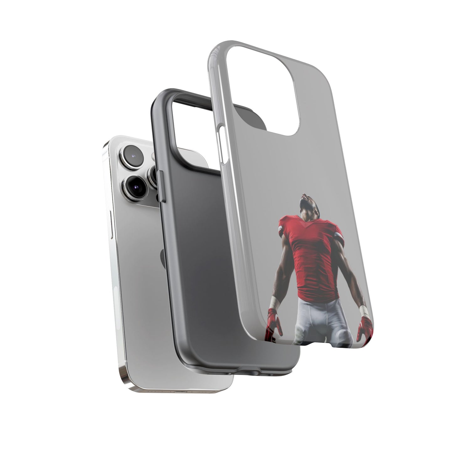 Never Sleep Hard Case Grau iPhone