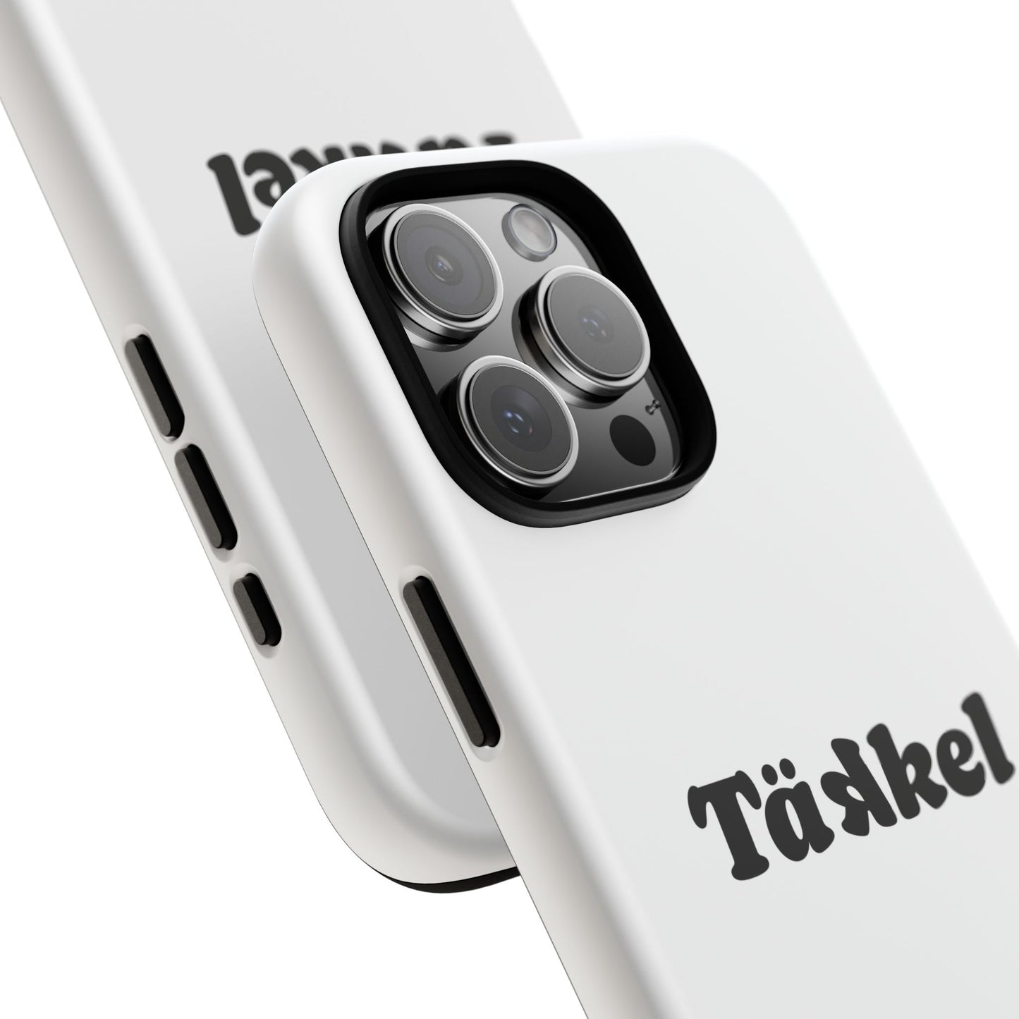 TÄKKEL Classic Hard Case Weiß iPhone