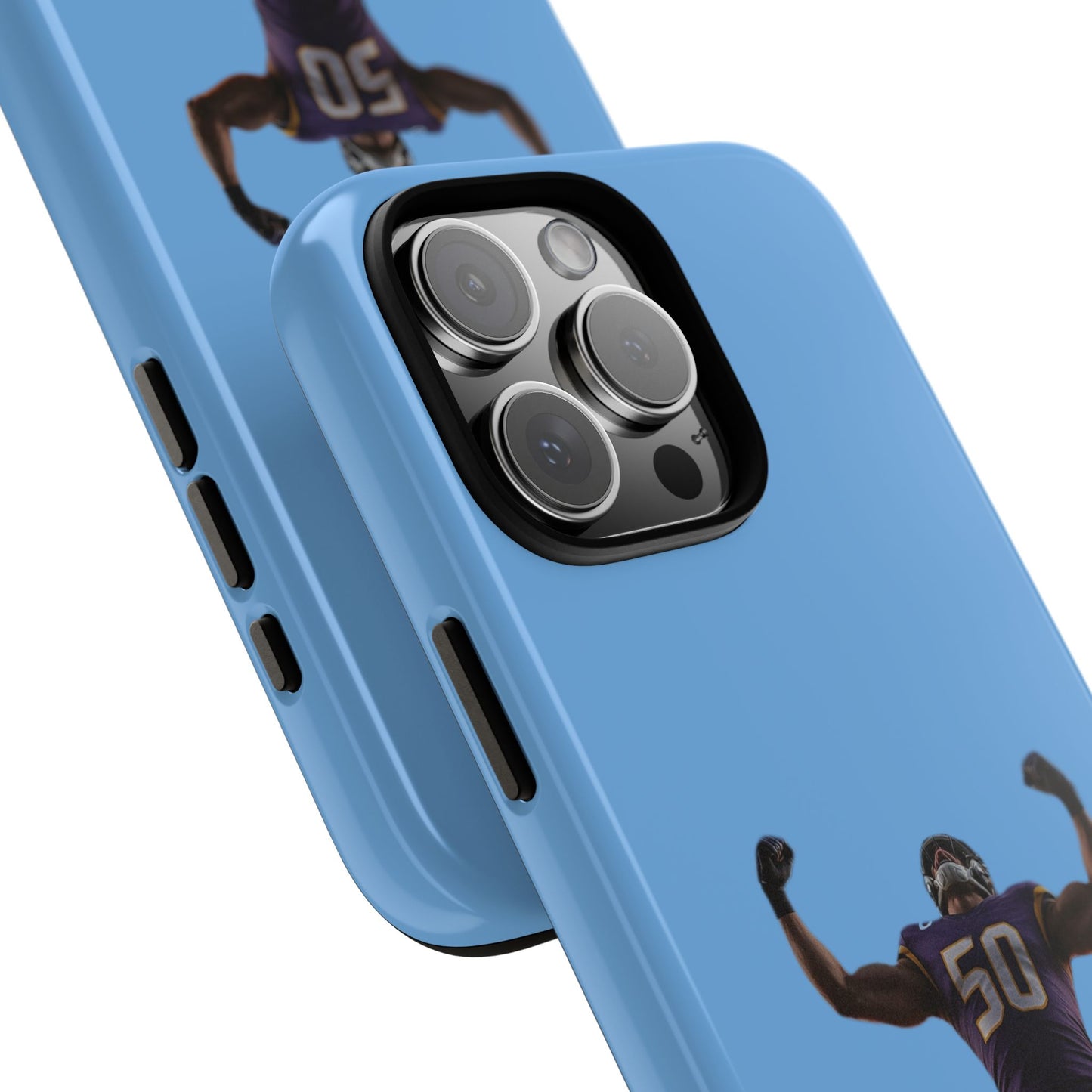 Never Enough Hard Case Babyblau iPhone