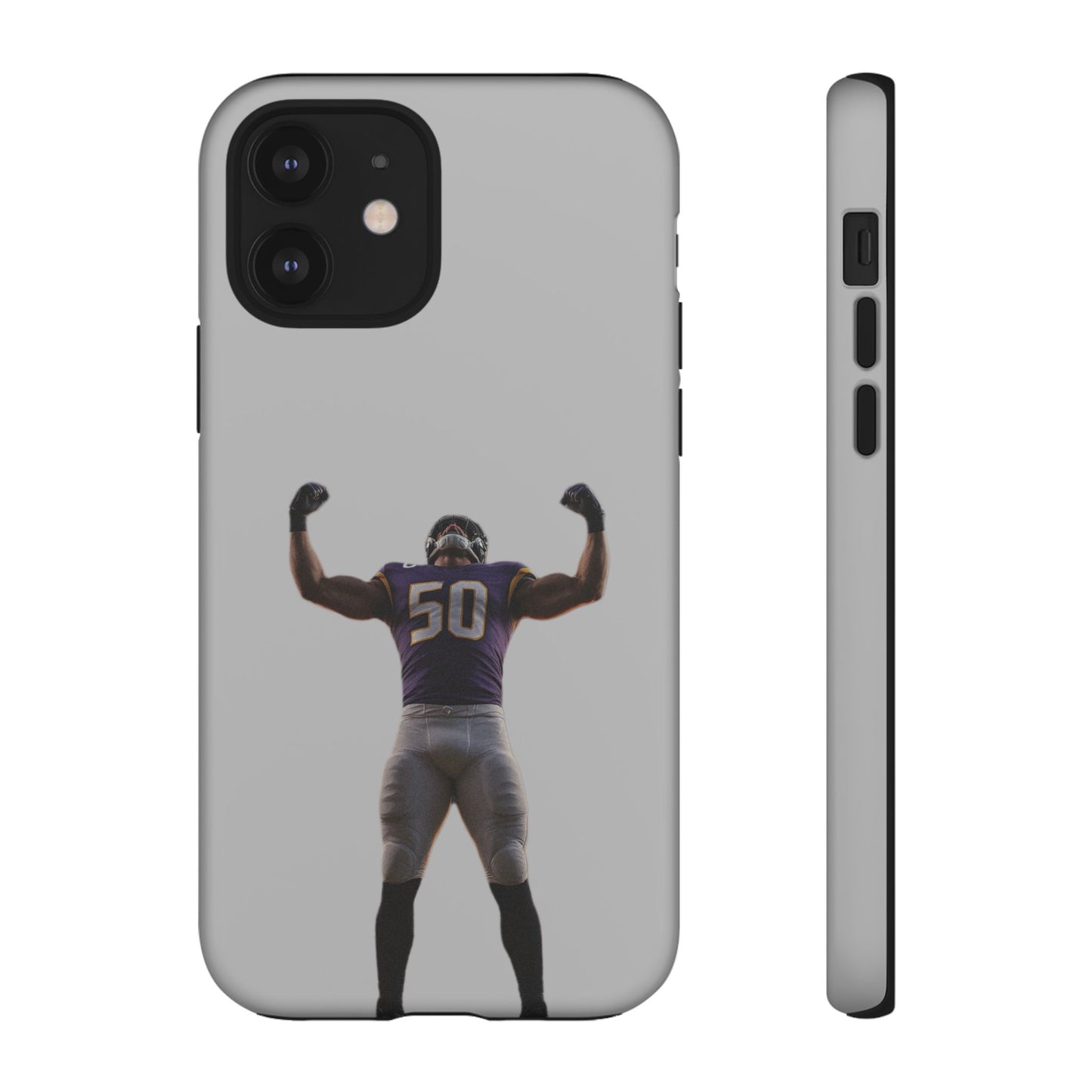 Never Enough Hard Case Grau iPhone