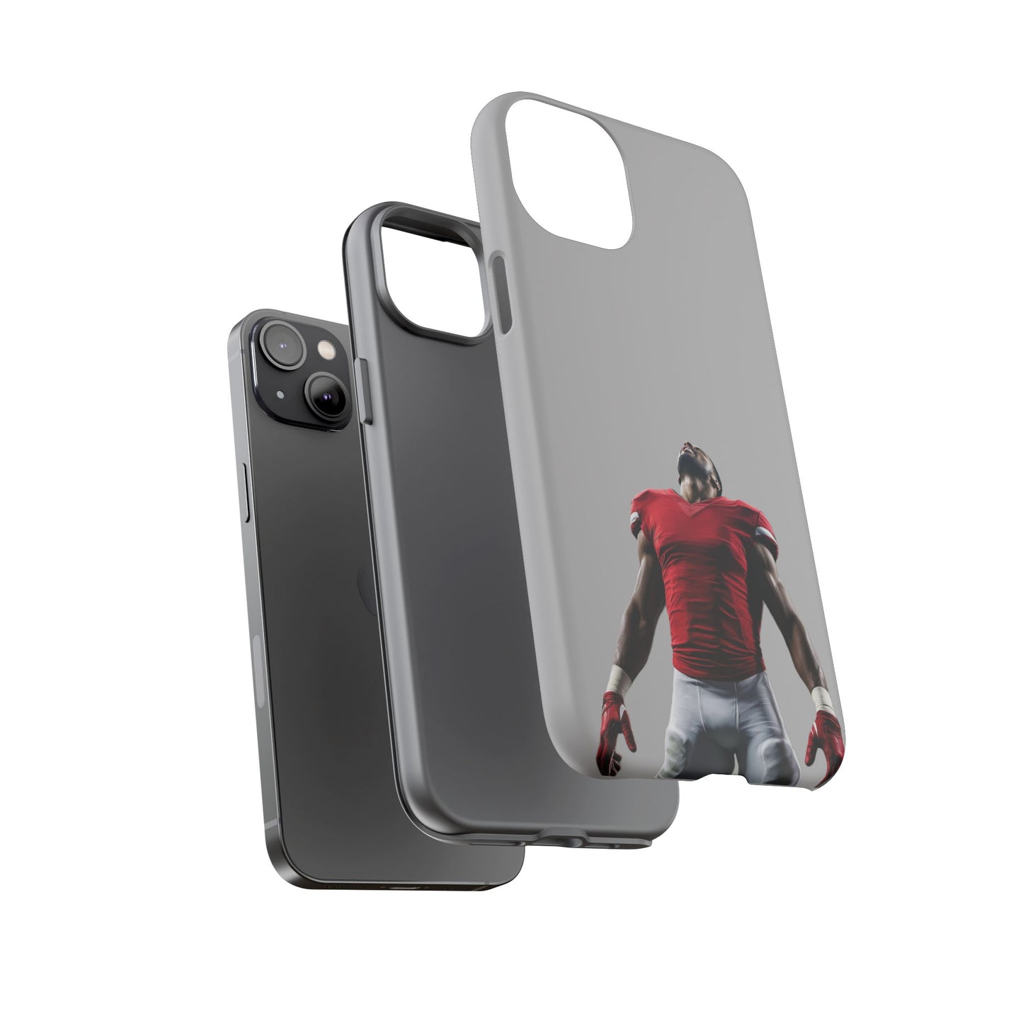 Never Sleep Hard Case Grau iPhone