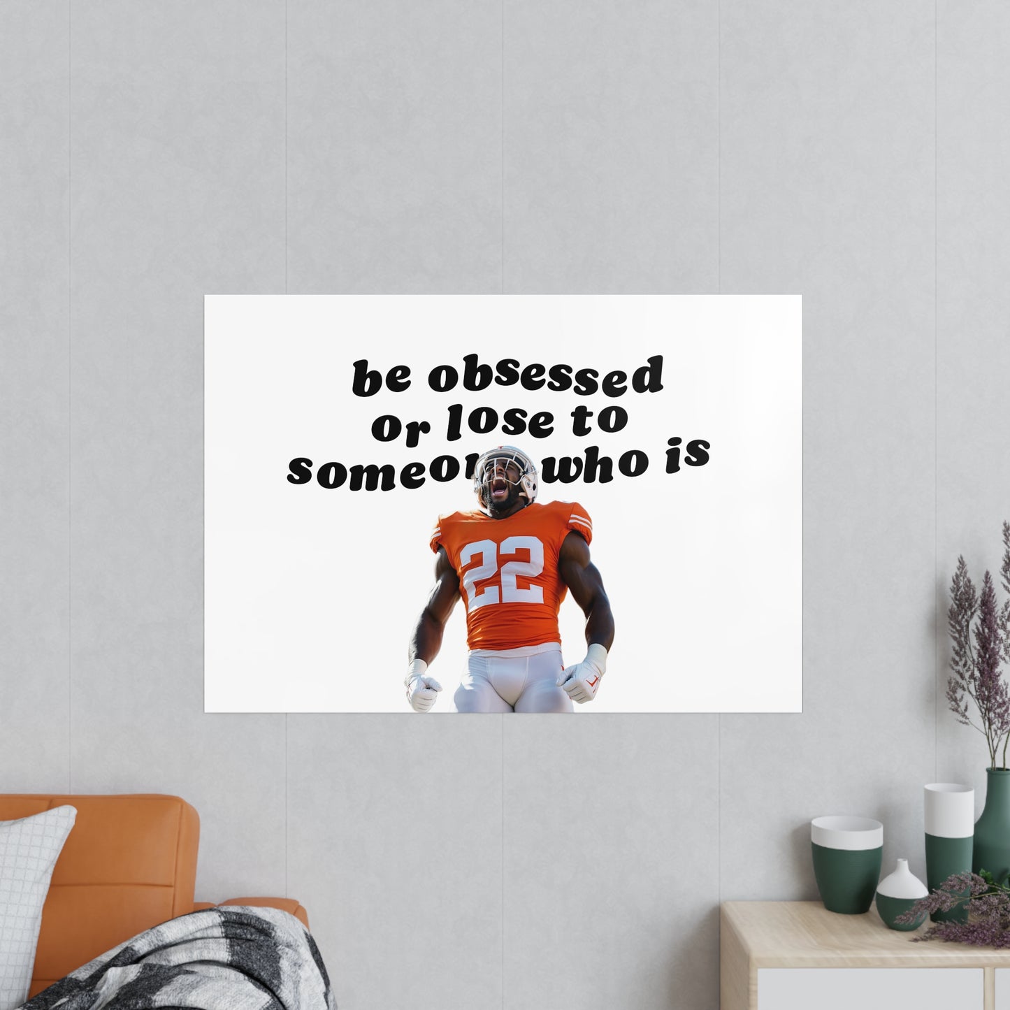 TÄKKEL Poster - Obsessed with the love (football)