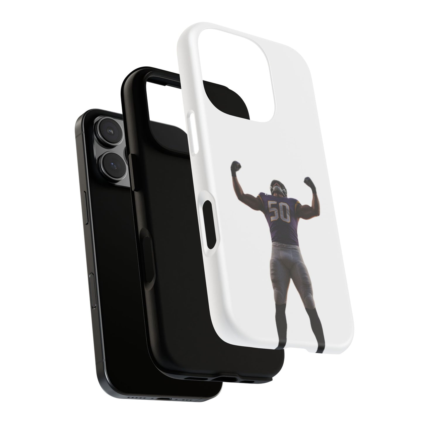 Never Enough Hard Case Weiß iPhone