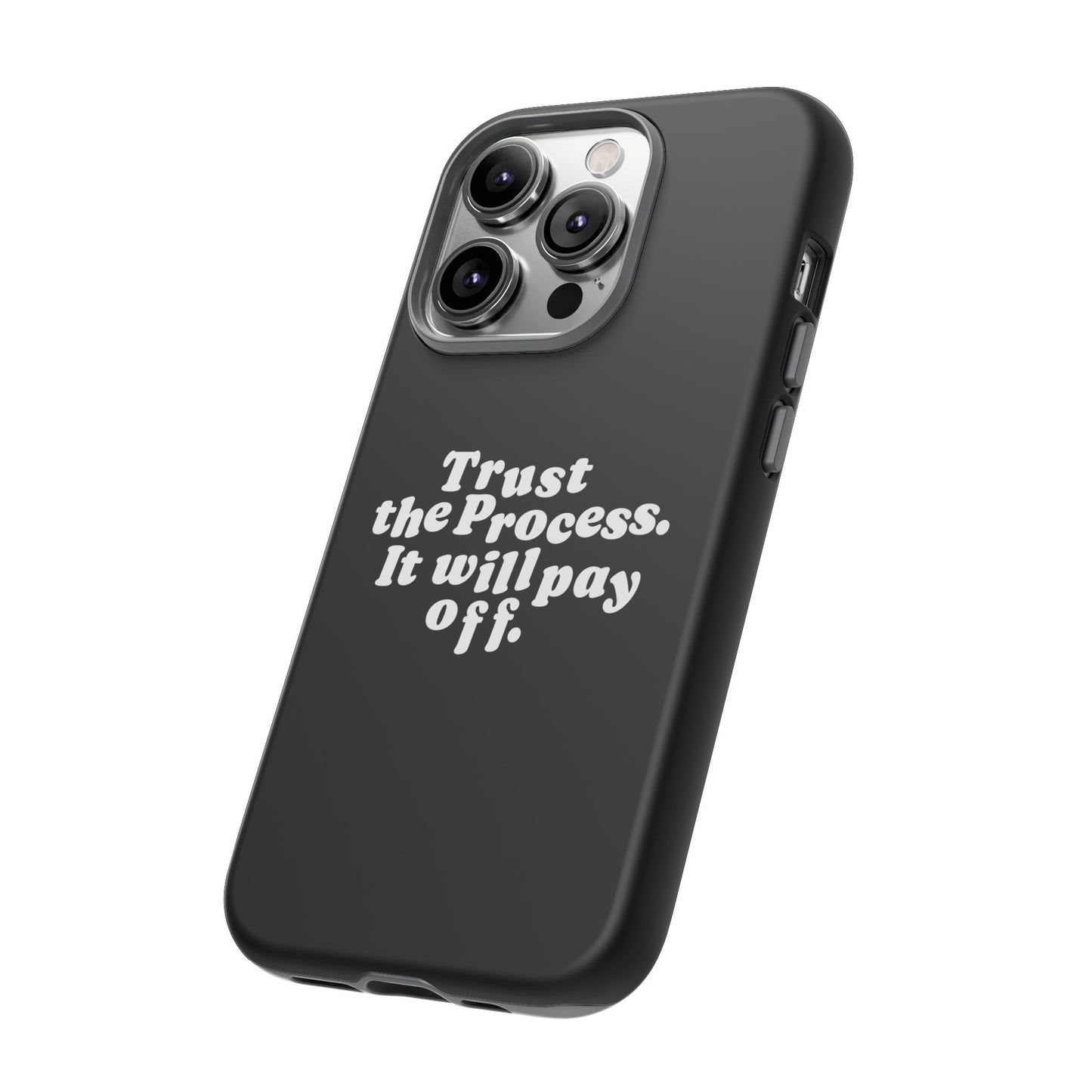 Trust harder Hard Case Schwarz iPhone