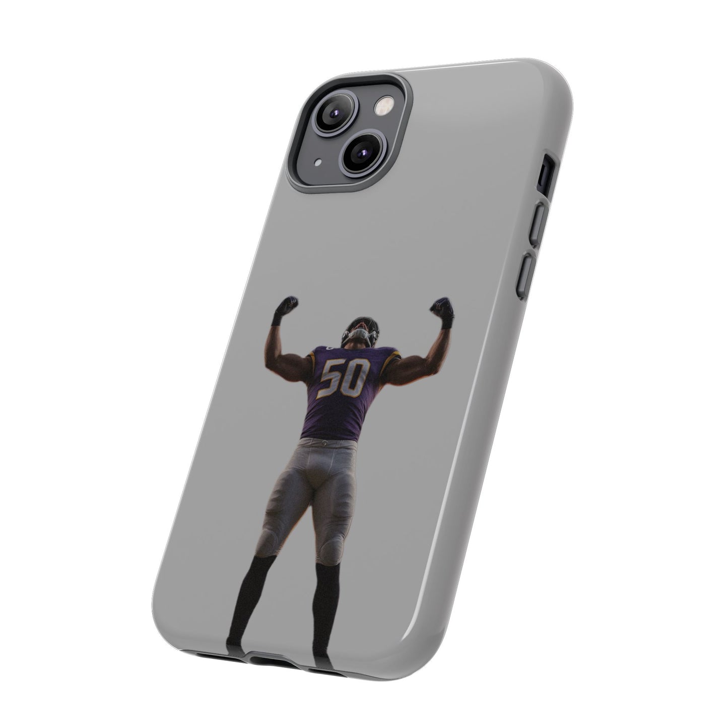 Never Enough Hard Case Grau iPhone