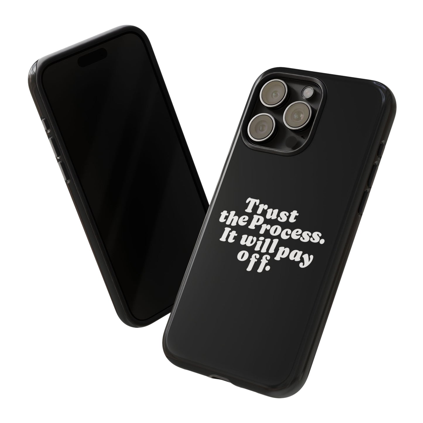 Trust harder Hard Case Schwarz iPhone