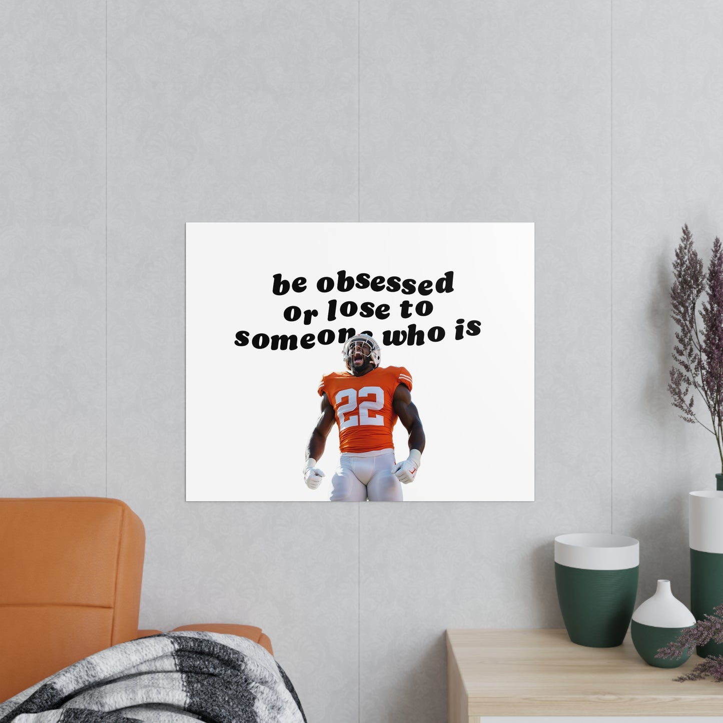 TÄKKEL Poster - Obsessed with the love (football)