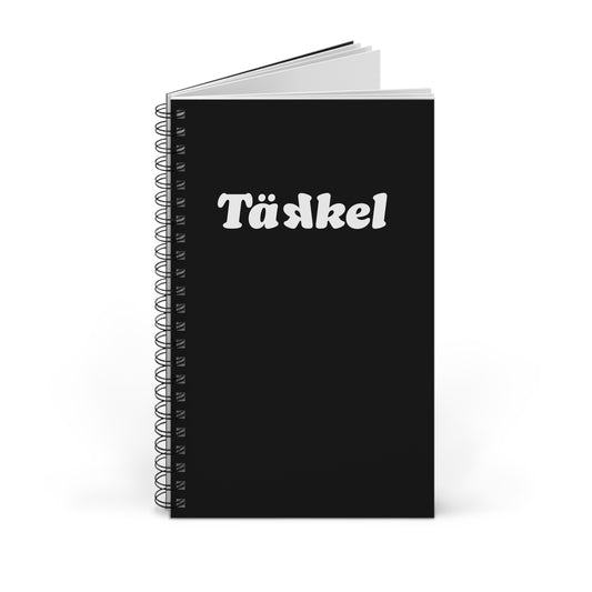 TÄKKEL Journal - Crispy Clean Black