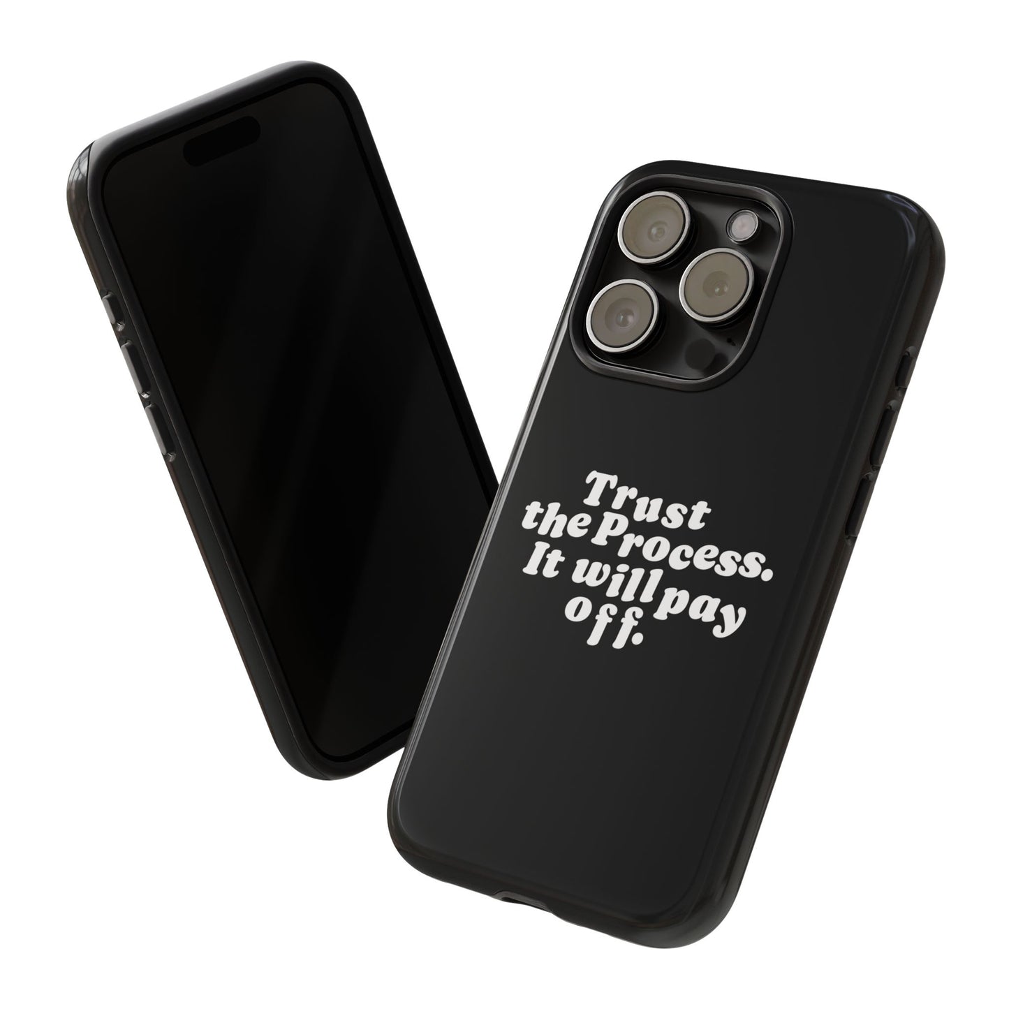 Trust harder Hard Case Schwarz iPhone