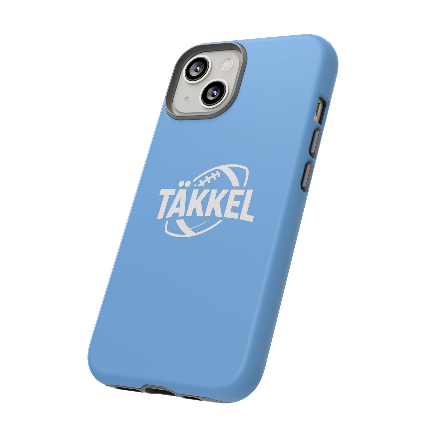 TÄKKEL FOOTBALL Hard Case Babyblau iPhone