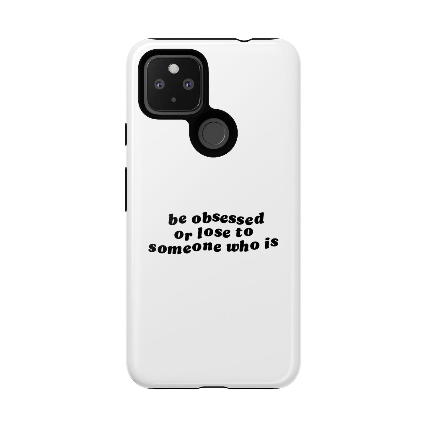 Too Obsessed Hard Case Weiß Google Pixel