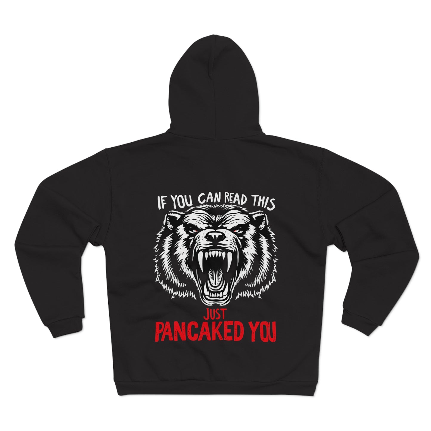 Unisex Zip Hoodie PANCAKED