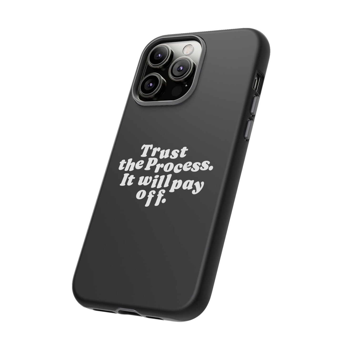 Trust harder Hard Case Schwarz iPhone