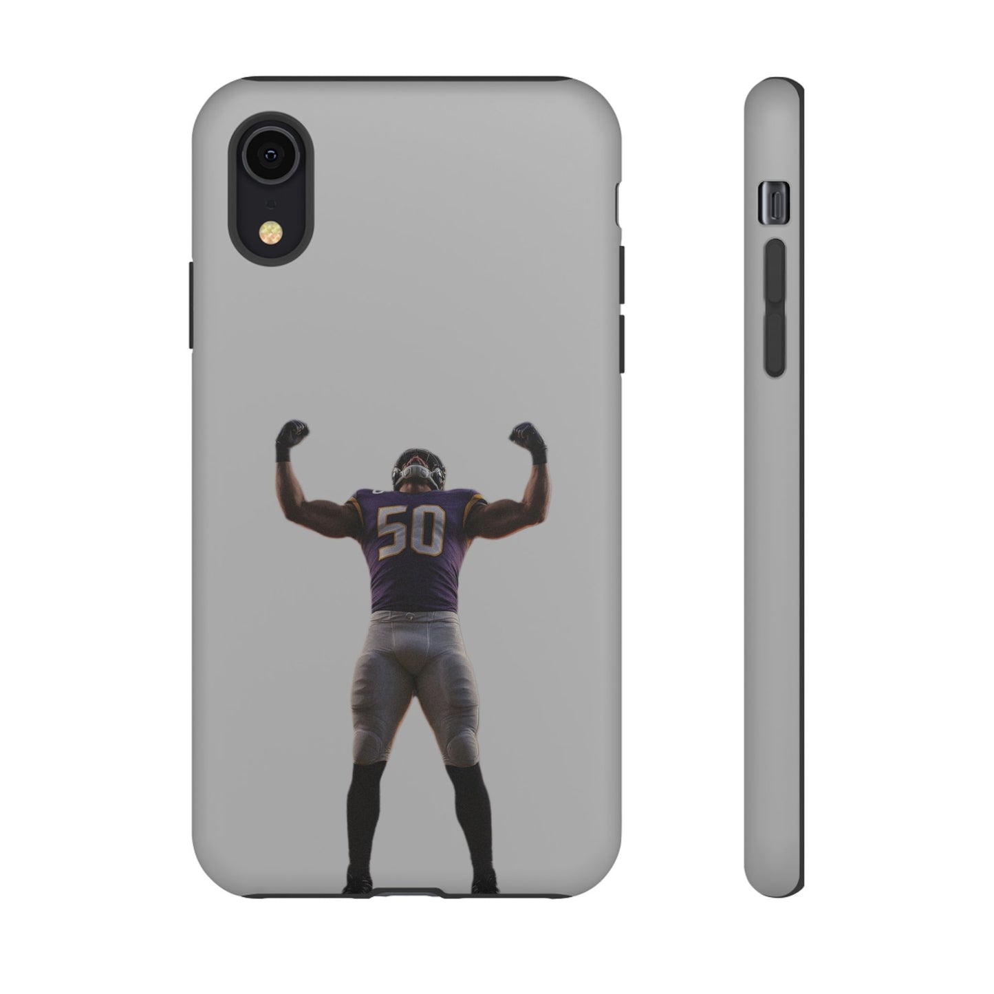 Never Enough Hard Case Grau iPhone