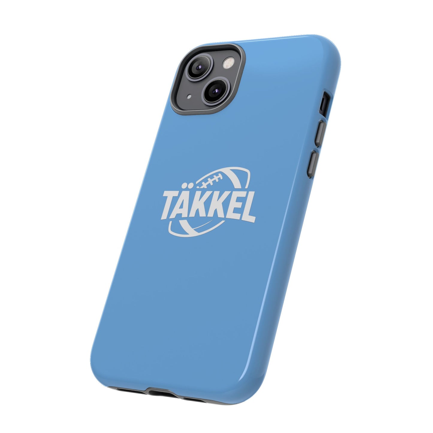 TÄKKEL FOOTBALL Hard Case Babyblau iPhone