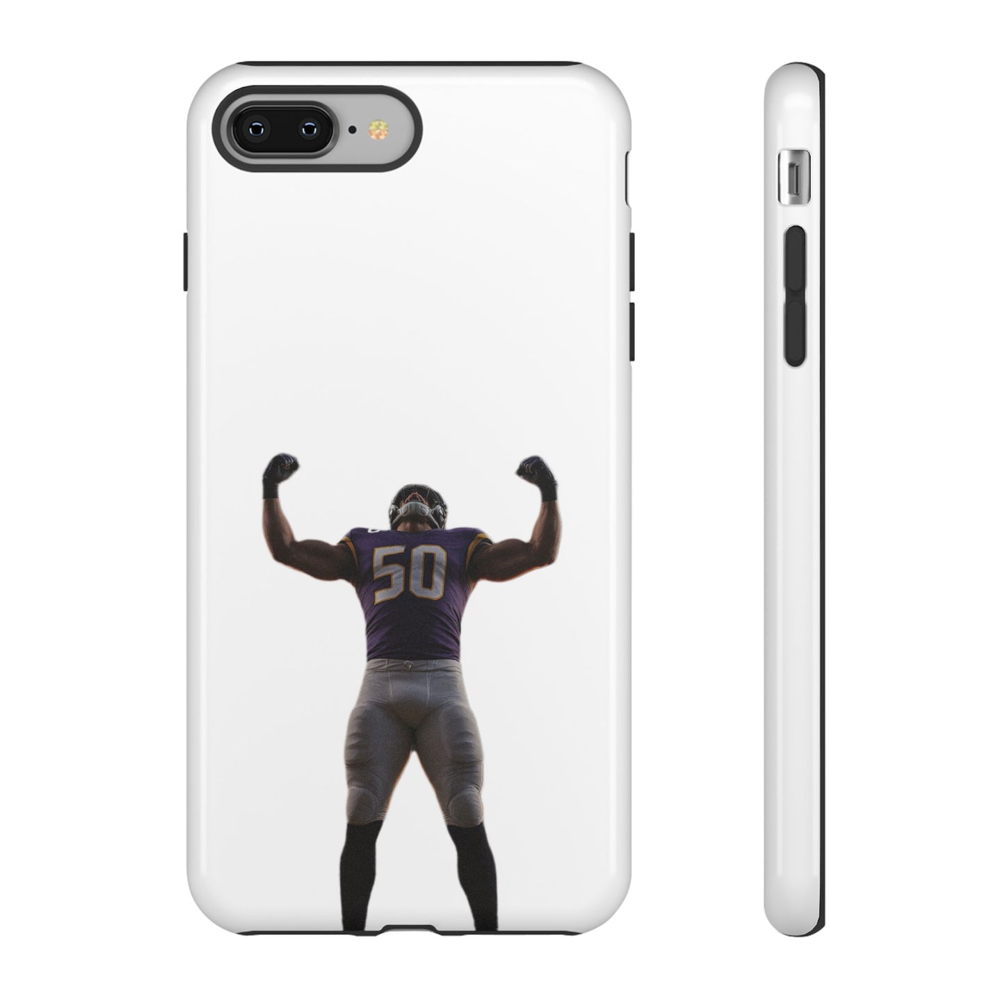 Never Enough Hard Case Weiß iPhone