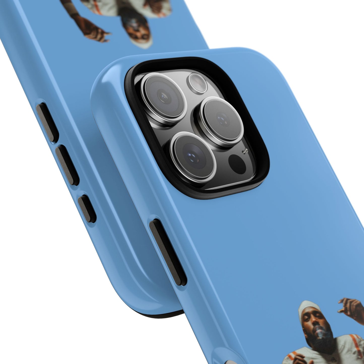 Who´s gonna smoke Hard Case Babyblau iPhone