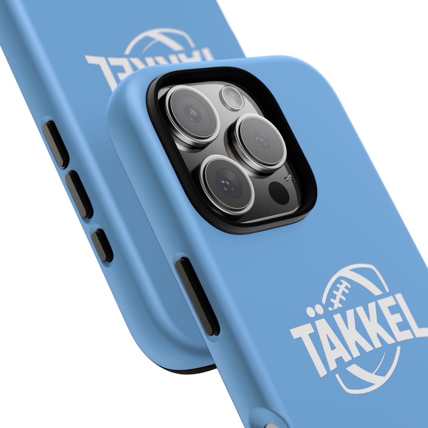 TÄKKEL FOOTBALL Hard Case Babyblau iPhone